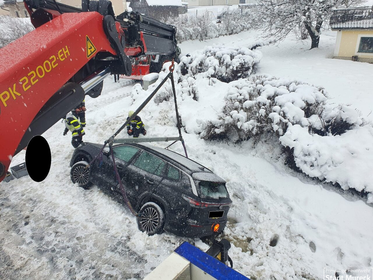 Featured image for “Fahrzeugbergungen n. Schneefall”