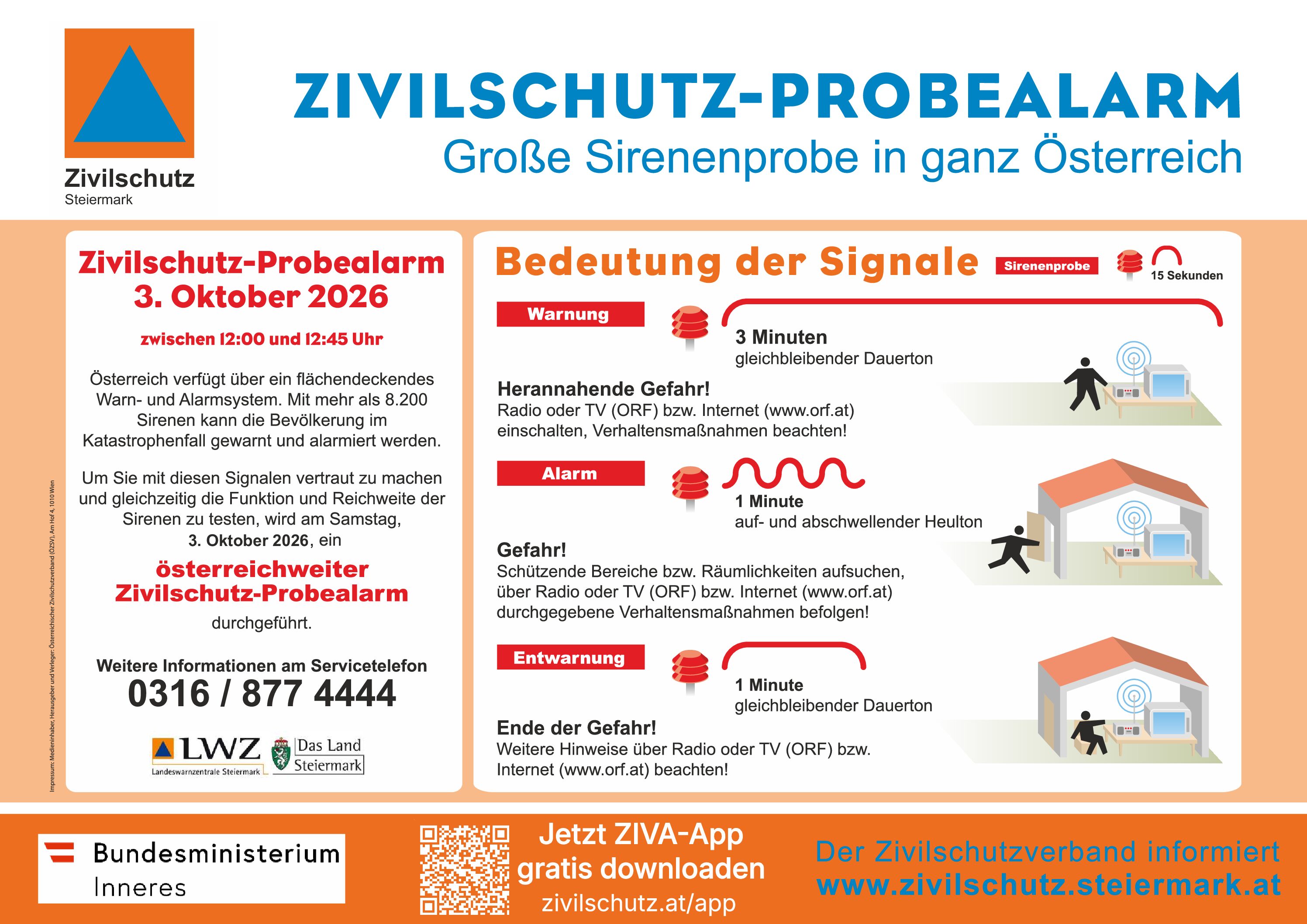 Featured image for “Zivilschutz-Probealarm am 03.10.2026”